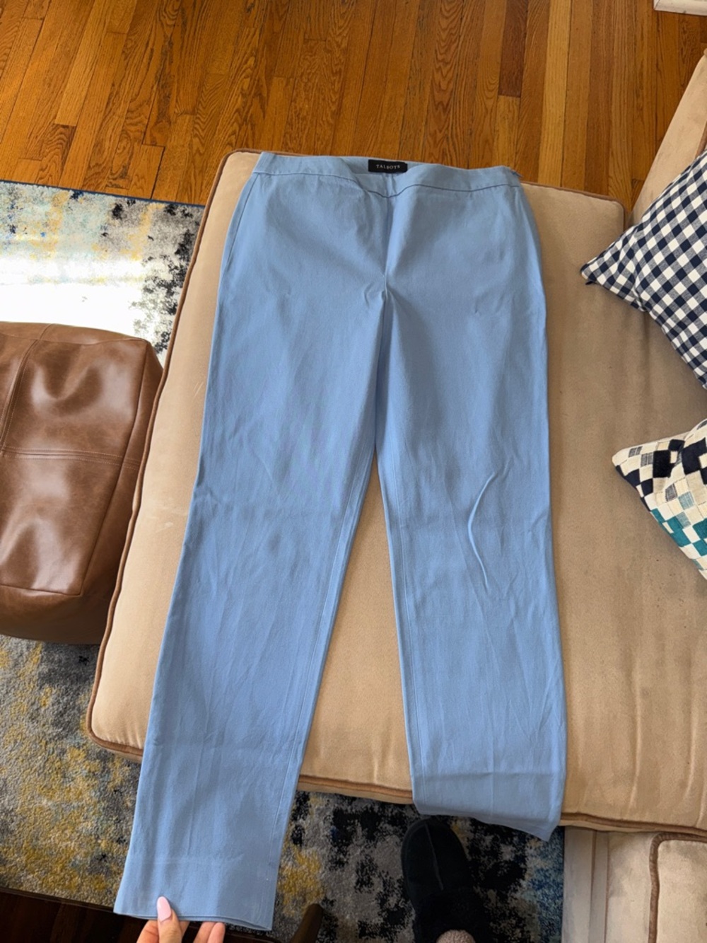 Talbots Light Blue Straight Leg Pants